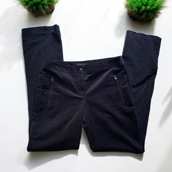 Theory Slim Wale Cotton/Angora Corduroy Kick Flare Pants - Picture 5 of 9